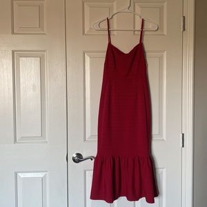 NWT Anthropologie- Hutch - Dress in Raspberry Size Small